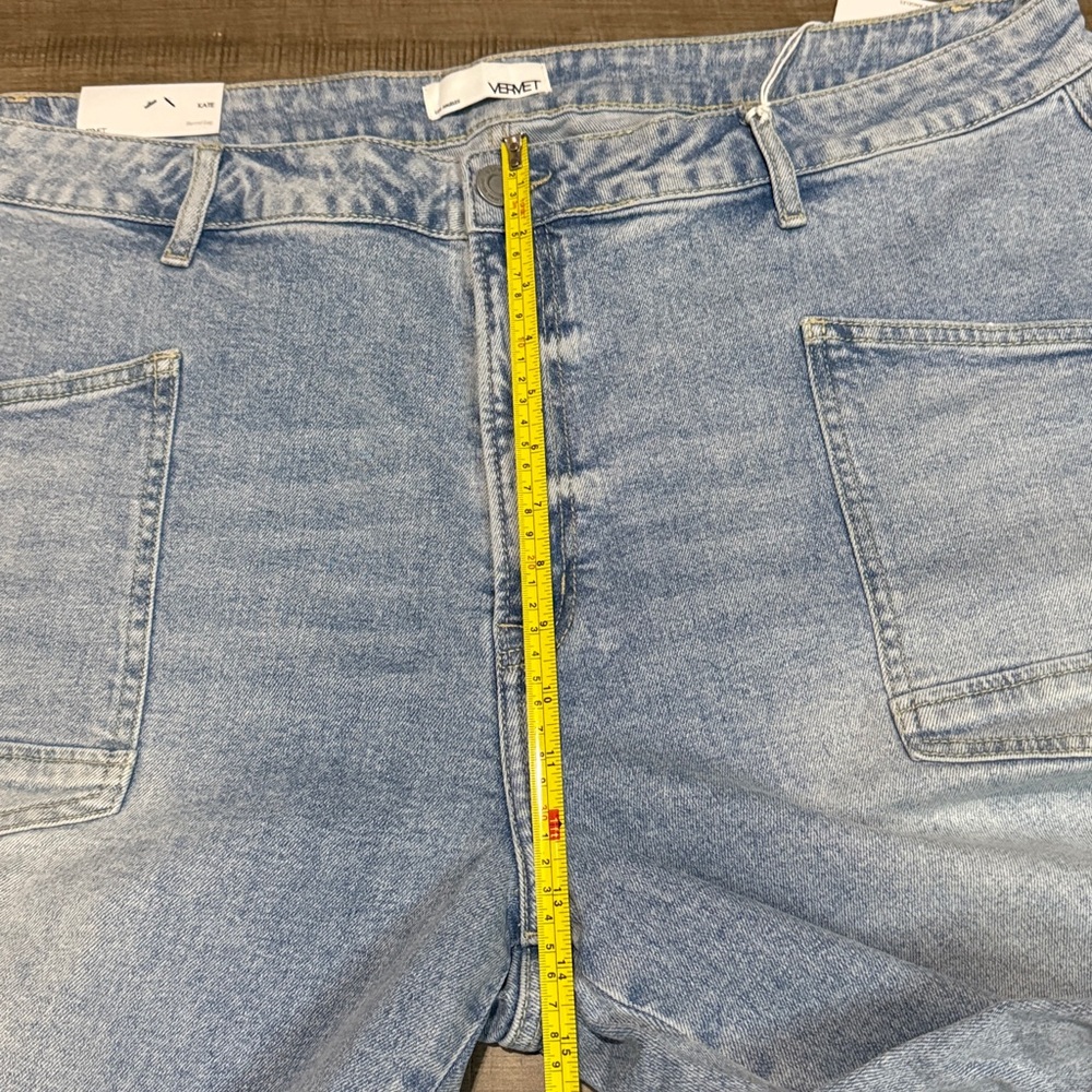 New Vervet High Rise Baggy Barrel Jeans 24W - Picture 11 of 12